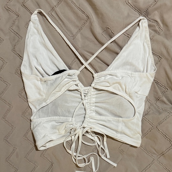 Urban Outfitters Cream Tank Top - Picture 3 of 3